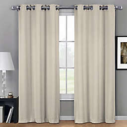 Empire 84-Inch Grommet Window Curtain Panels in Linen (Set of 2)