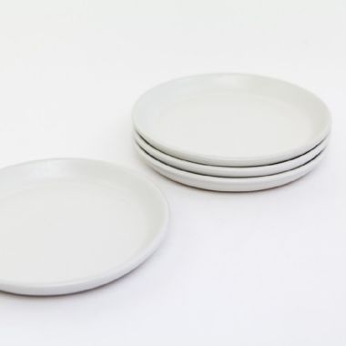 Carthage.Co La Marsa Bread Plates in Chalk (Set of 4). View a larger version of this product image.