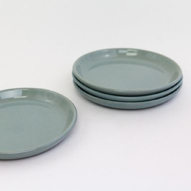 Carthage.co La Marsa Bread Plates in Pale Jade (Set of 4). View a larger version of this product image.