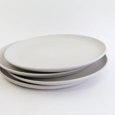 Carthage.Co La Marsa Dinner Plates in Chalk (Set of 4). View a larger version of this product image.