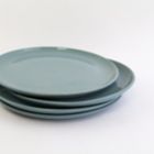 Alternate image 1 for Carthage.co La Marsa Dinner Plates in Pale Jade (Set of 4)