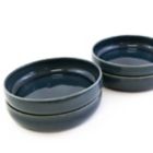 Alternate image 1 for Carthage.Co La Marsa Salad Plates in Adriatic (Set of 4)