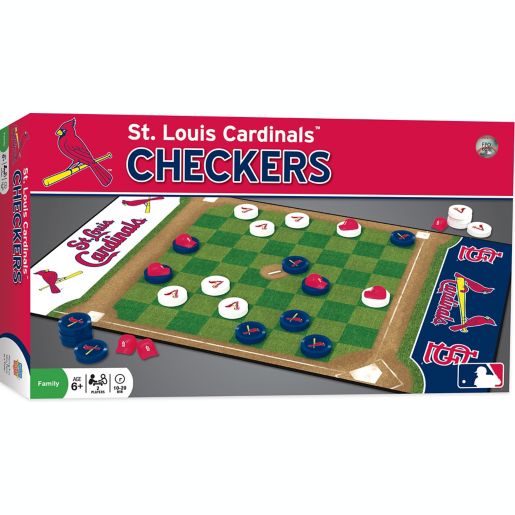 Mlb St Louis Cardinals Checkers Game Set Bed Bath Beyond