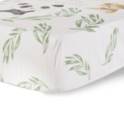 Levtex Baby Mozambique Photo Op Fitted Crib Sheet in White