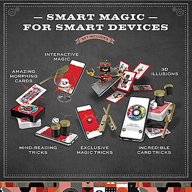 FAO Schwarz Interactive Illusions I Magic Kit Smart Device 46 PC Magician 8 Yrs for sale online 