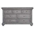 Alternate image 1 for Oxford Baby Westport 7-Drawer Double Dresser in Dusk Grey