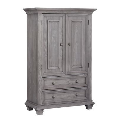 grey armoire for nursery