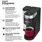 Alternate image 3 for Keurig&reg; K-Supreme&reg; Single Serve Keurig Coffee Maker MultiStream Technology in Black
