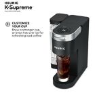 Alternate image 5 for Keurig&reg; K-Supreme&reg; Single Serve Keurig Coffee Maker MultiStream Technology in Black