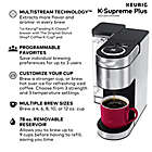 Alternate image 2 for Keurig&reg; K-Supreme Plus&reg; Single Serve Coffee Maker MultiStream Technology&trade; in Stainless Steel