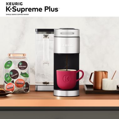 Keurig&reg; K-Supreme Plus&reg; Single Serve Coffee Maker MultiStream Technology&trade; in Stainless Steel. View a larger version of this product image.