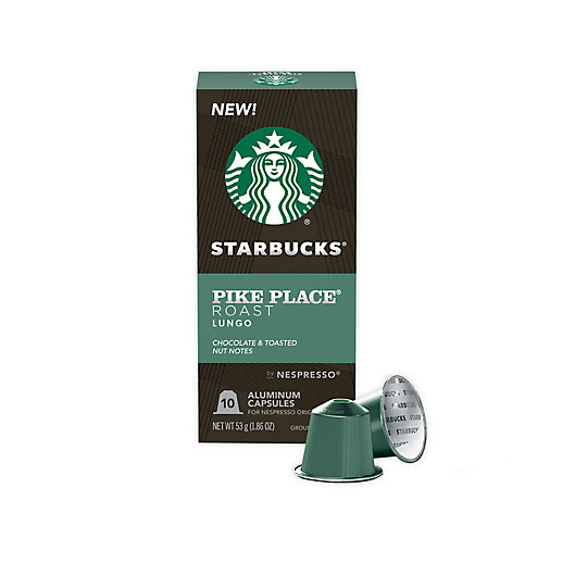 Alternate image 1 for Starbucks® by Nespresso® Pike Place Coffee Capsules 10-Count