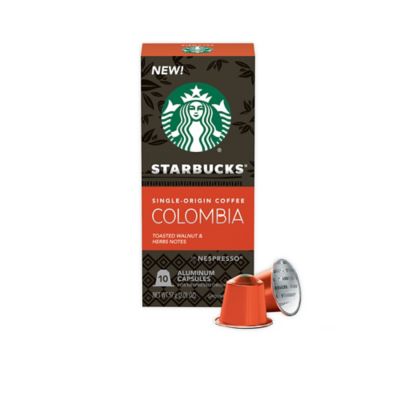 Starbucks&reg; by Nespresso&reg; Colombia Coffee Capsules 10-Count