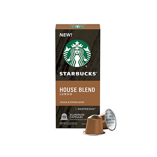 Alternate image 1 for Starbucks® by Nespresso® House Blend Coffee Capsules 10-Count