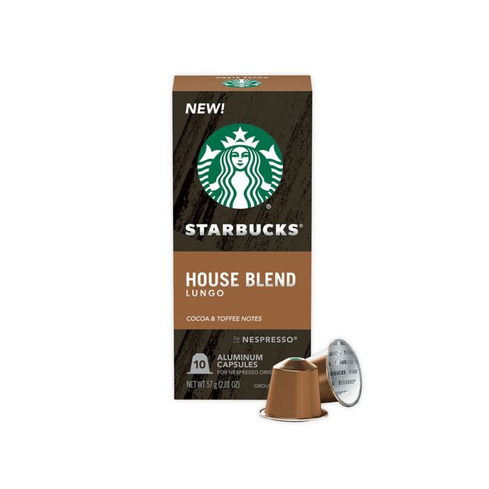 Starbucks® by Nespresso® House Blend Coffee Capsules 10