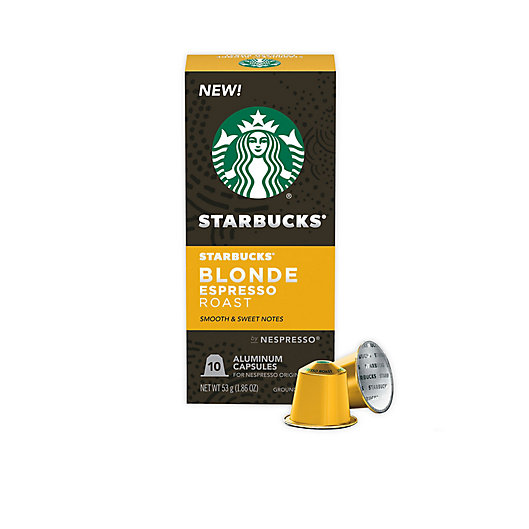 Alternate image 1 for Starbucks® by Nespresso® Blonde Espresso Capsules 10-Count