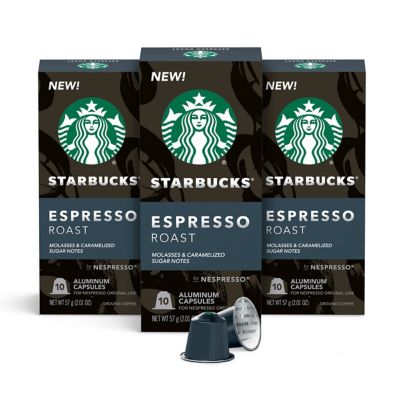 Starbucks&reg; by Nespresso&reg; Espresso Roast Capsules 30-Count