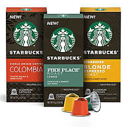 Starbucks® by Nespresso® Variety Pack Coffee Capsules 30-Count