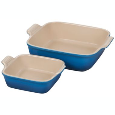 Le Creuset&reg; Heritage 2-Piece Square Baking Dish Set. View a larger version of this product image.