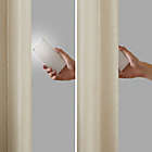 Alternate image 8 for Madison Park Emilia Twist Tab 100% Blackout Window Curtain Panel (Single)