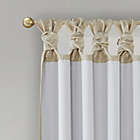 Alternate image 3 for Madison Park Emilia 95-Inch Twist Tab 100% Blackout Curtain Panel in Champagne (Single)