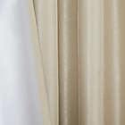 Alternate image 4 for Madison Park Emilia 95-Inch Twist Tab 100% Blackout Curtain Panel in Champagne (Single)
