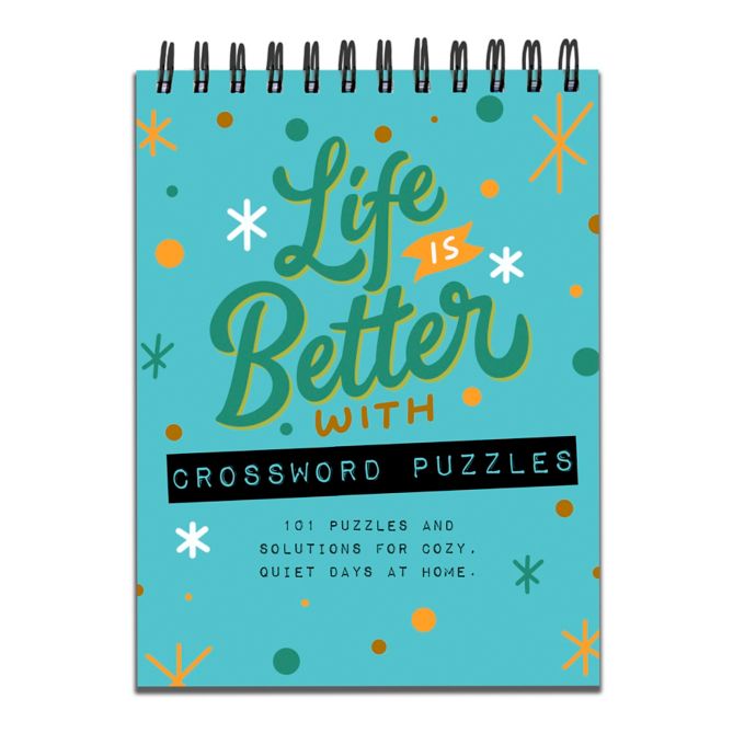 Tf Publishing 2 Pack Life Is Better Crossword Books Bed Bath And Beyond Canada