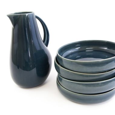 Carthage.Co La Marsa 5-Piece Brunch Set in Adriatic. View a larger version of this product image.