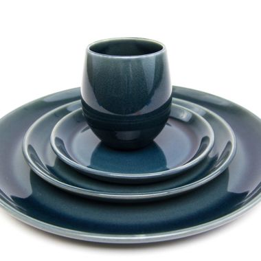 Carthage.Co La Marsa 4-Piece Place Setting in Adriatic. View a larger version of this product image.