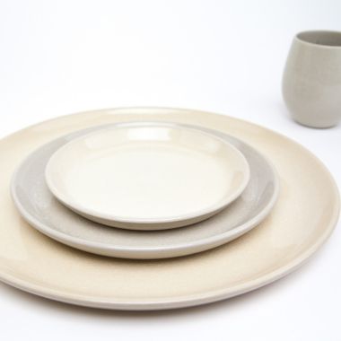 Carthage.co La Marsa 4-Piece Place Setting in Muslin. View a larger version of this product image.