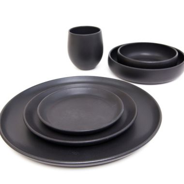 Carthage.co La Marsa 6-Piece Place Setting in Basalt. View a larger version of this product image.