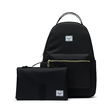 Herschel Supply Co.&reg; Nova Sprout Diaper Backpack in Black. View a larger version of this product image.