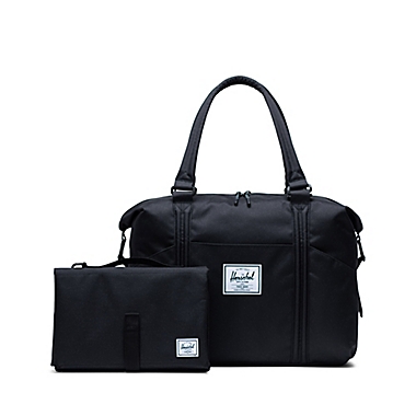 Herschel Supply Co.&reg; Strand Sprout Diaper Tote in Black. View a larger version of this product image.