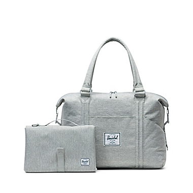 Herschel Supply Co.&reg; Strand Sprout Diaper Tote in Light Grey Crosshatch. View a larger version of this product image.