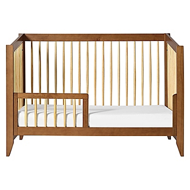 Babyletto Sprout 4-in-1 Convertible Crib with Toddler Bed Conversion Kit in Chestnut. View a larger version of this product image.