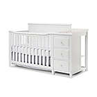 Alternate image 0 for Sorelle Furniture Berkley Panel 4-in-1 Crib and Changer in White