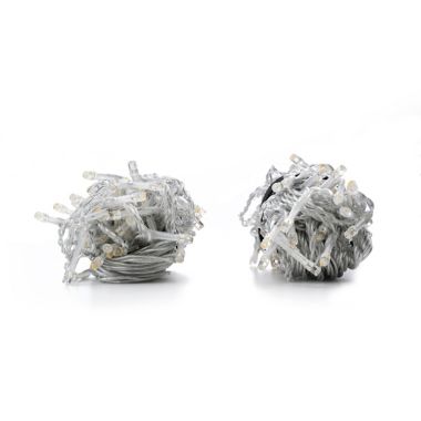 Twinkly LED 190-Count Concave String Lights in White/Gold. View a larger version of this product image.