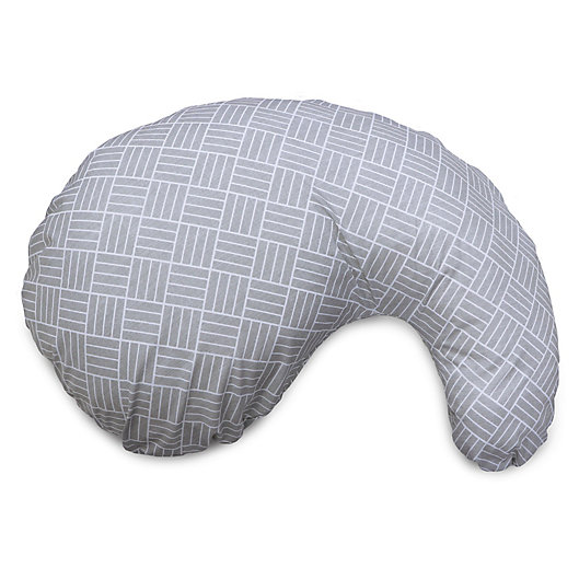 Alternate image 1 for Boppy® Cuddle Pillow in Grey Basket Weave