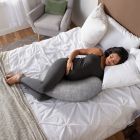 Alternate image 1 for Boppy&reg; Cuddle Pillow in Grey Basket Weave