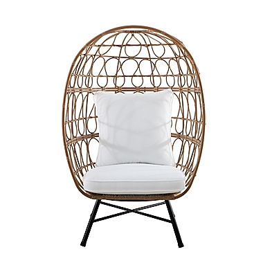 Bee &amp; Willow&trade; Stationary Egg Chair in Brown. View a larger version of this product image.