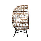 Alternate image 7 for Bee &amp; Willow&trade; Stationary Egg Chair in Brown