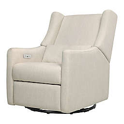 Babyletto Kiwi Glider Recliner with Electronic Control and USB in Performance Fabric