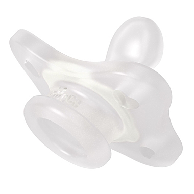 Chicco&reg; PhysioForma&reg; Silicone Mini 0-2M 2-Pack Orthodontic Pacifiers in Clear. View a larger version of this product image.