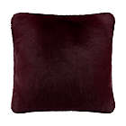 Alternate image 0 for UGG&reg; Mammoth Square Throw Pillow in Cabernet