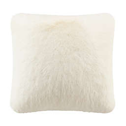 UGG® Mammoth Square Throw Pillow in Cabernet