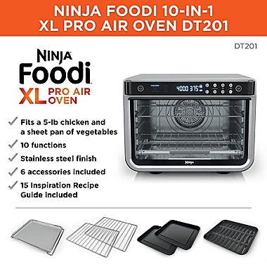 Ninja&reg; Foodi&trade; 10-in-1 XL Pro Air Fry Oven, Dehydrate, Reheat. View a larger version of this product image.