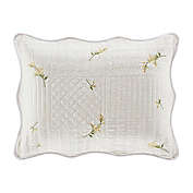 Piper &amp; Wright Sandra Quilted King Pillow Sham in White