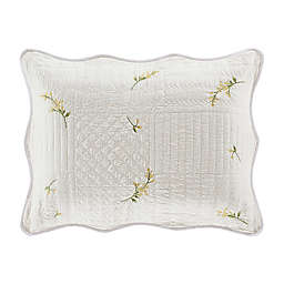 Piper & Wright Sandra Quilted King Pillow Sham in White