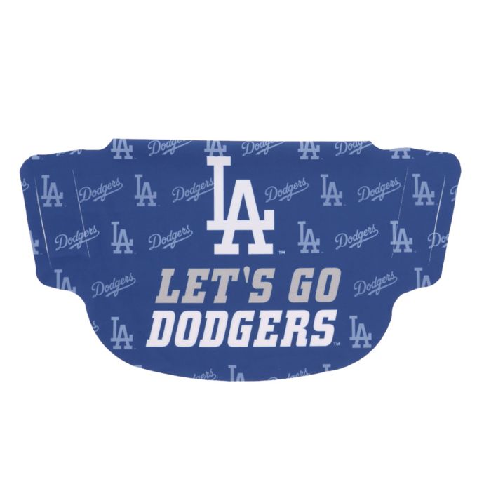 Mlb Los Angeles Dodgers Dot Face Mask Buybuy Baby