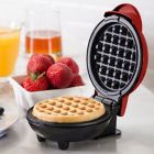 Alternate image 4 for Dash&reg; Mini Waffle Maker in Red